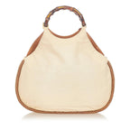 Gucci Bamboo Canvas Handbag (SHG-20998)