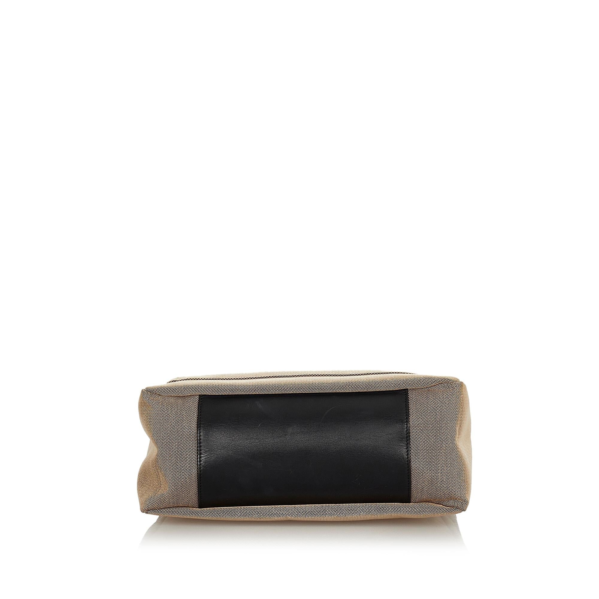 Gucci Bamboo Canvas Handbag (SHG-fCN2xU)