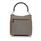 Gucci Bamboo Canvas Handbag (SHG-fCN2xU)