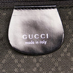 Gucci Bamboo Canvas Satchel (SHG-29171)