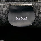 Gucci Bamboo Canvas Satchel (SHG-36575)