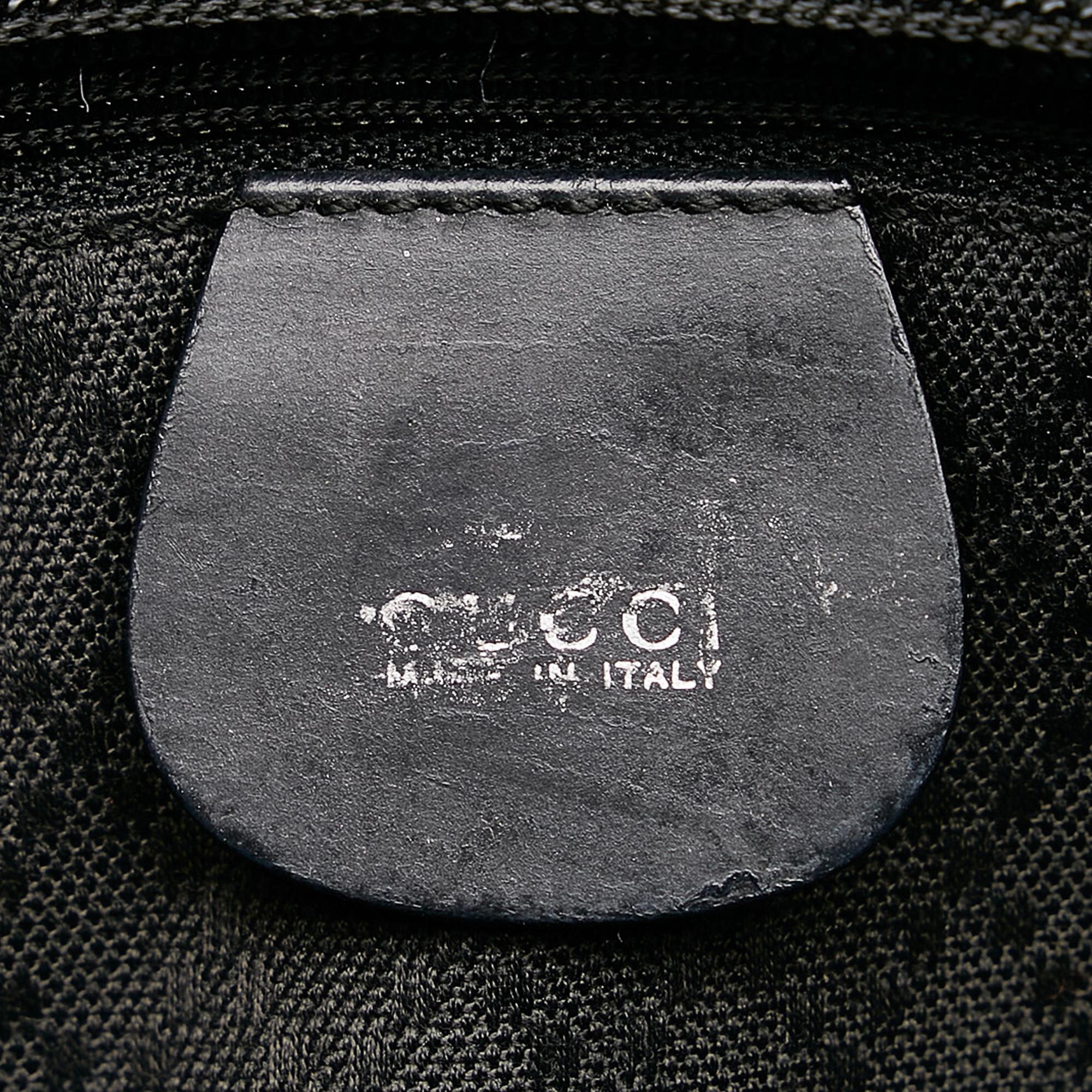 Gucci Bamboo Canvas Satchel (SHG-0VJXo9)