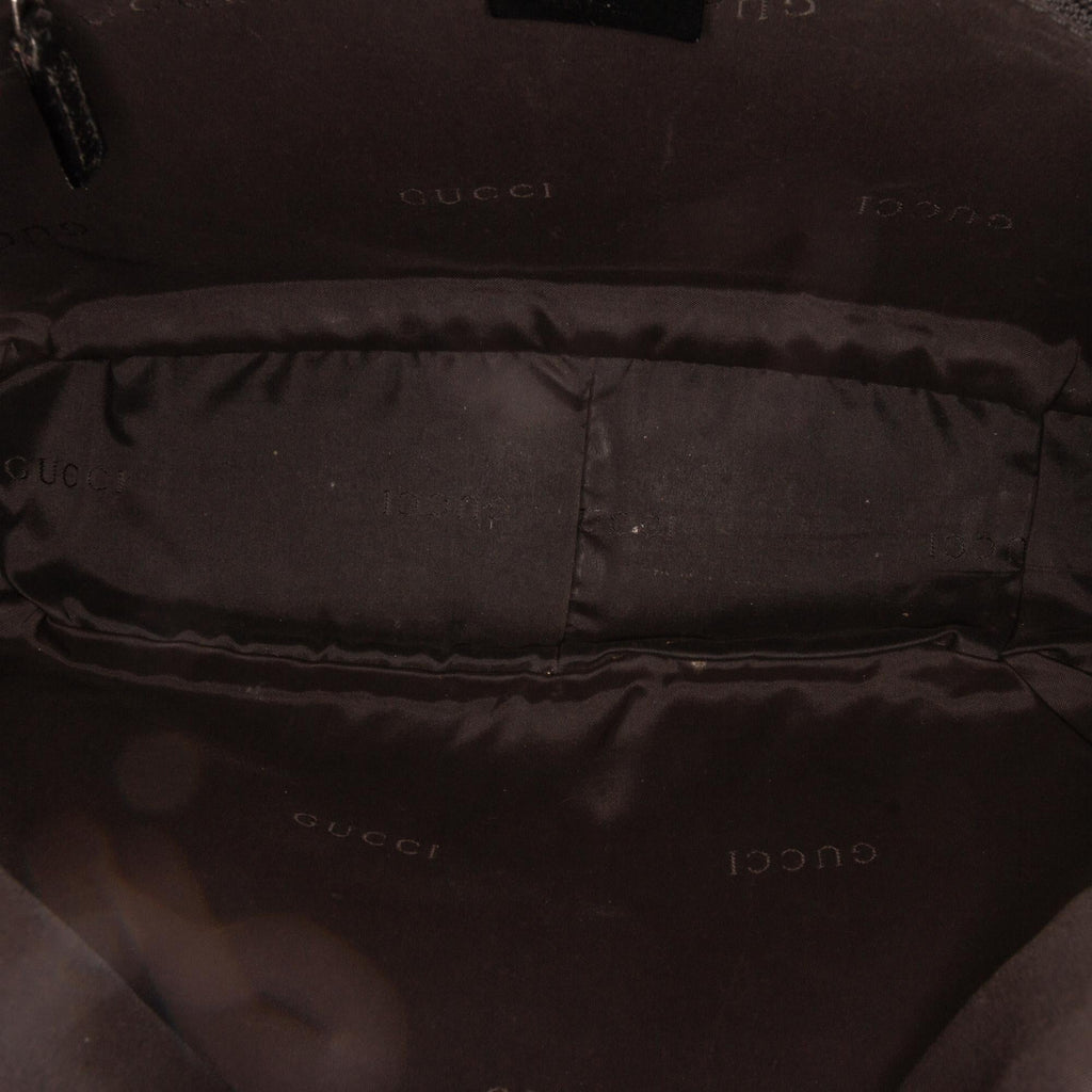 Gucci Bamboo Canvas Satchel (SHG-vwizBa)