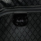 Gucci Bamboo Canvas Satchel