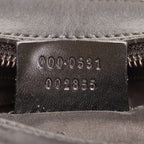 Gucci Bamboo Canvas Shoulder Bag (SHG-UFHCRv)