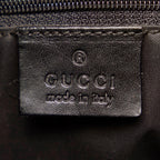 Gucci Bamboo Canvas Shoulder Bag (SHG-UFHCRv)
