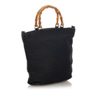 Gucci Bamboo Canvas Tote Bag (SHG-37601)
