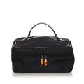 Gucci Bamboo Canvas Vanity Bag (SHG-34216)