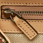 Gucci Bamboo Daily Blooms Leather Satchel (SHG-29395)