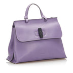 Gucci Bamboo Daily Leather Satchel (SHG-24209)
