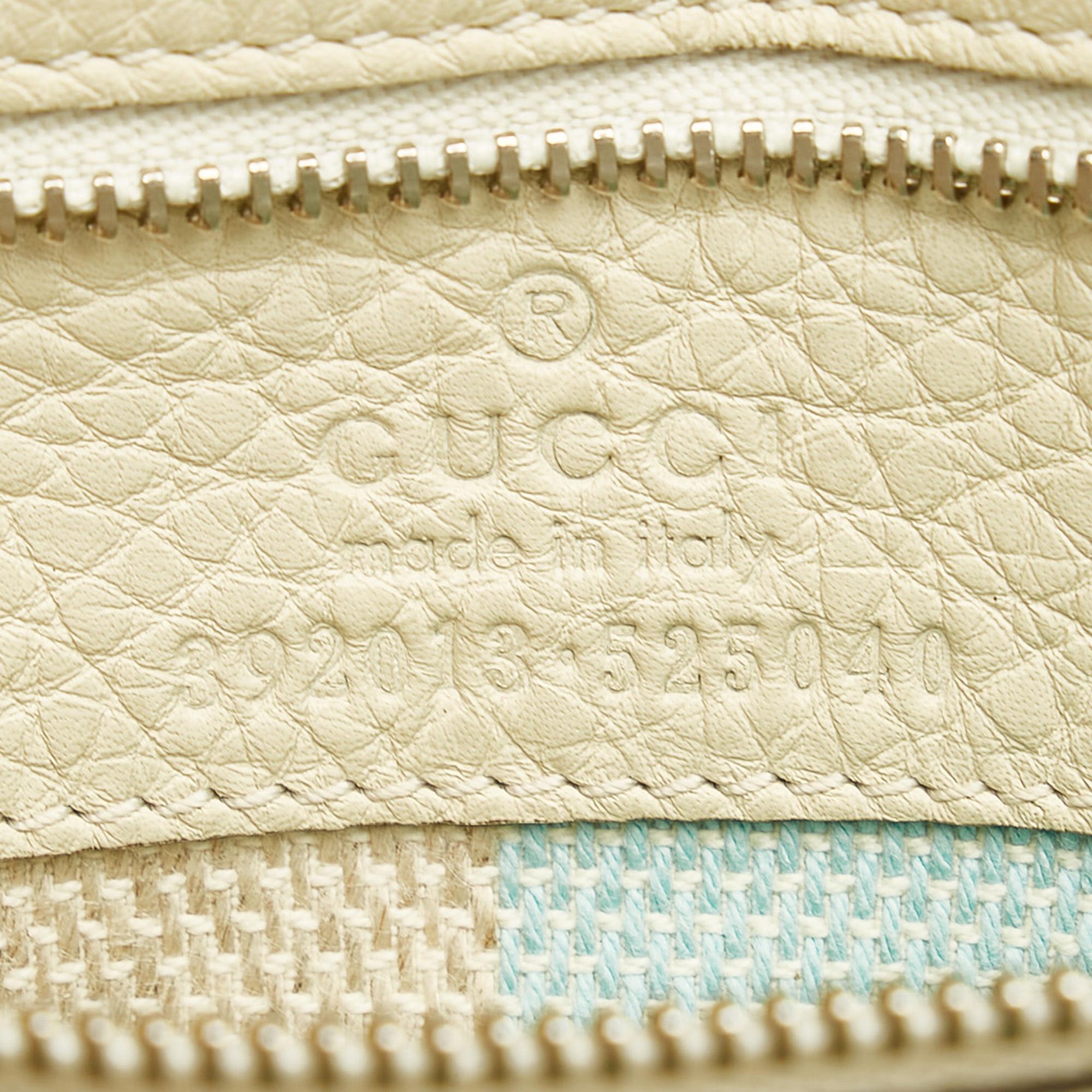 Gucci Bamboo Daily Leather Satchel (SHG-27129)