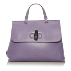 Gucci Bamboo Daily Leather Satchel (SHG-29042)