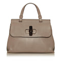 Gucci Bamboo Daily Leather Satchel (SHG-29526)