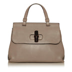 Gucci Bamboo Daily Leather Satchel (SHG-29526)