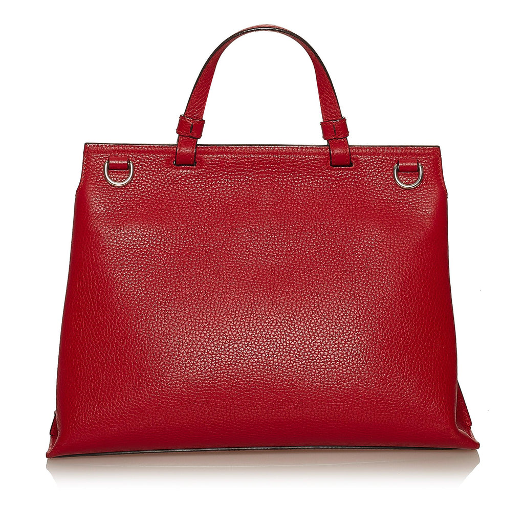 Gucci Bamboo Daily Leather Satchel (SHG-29539)
