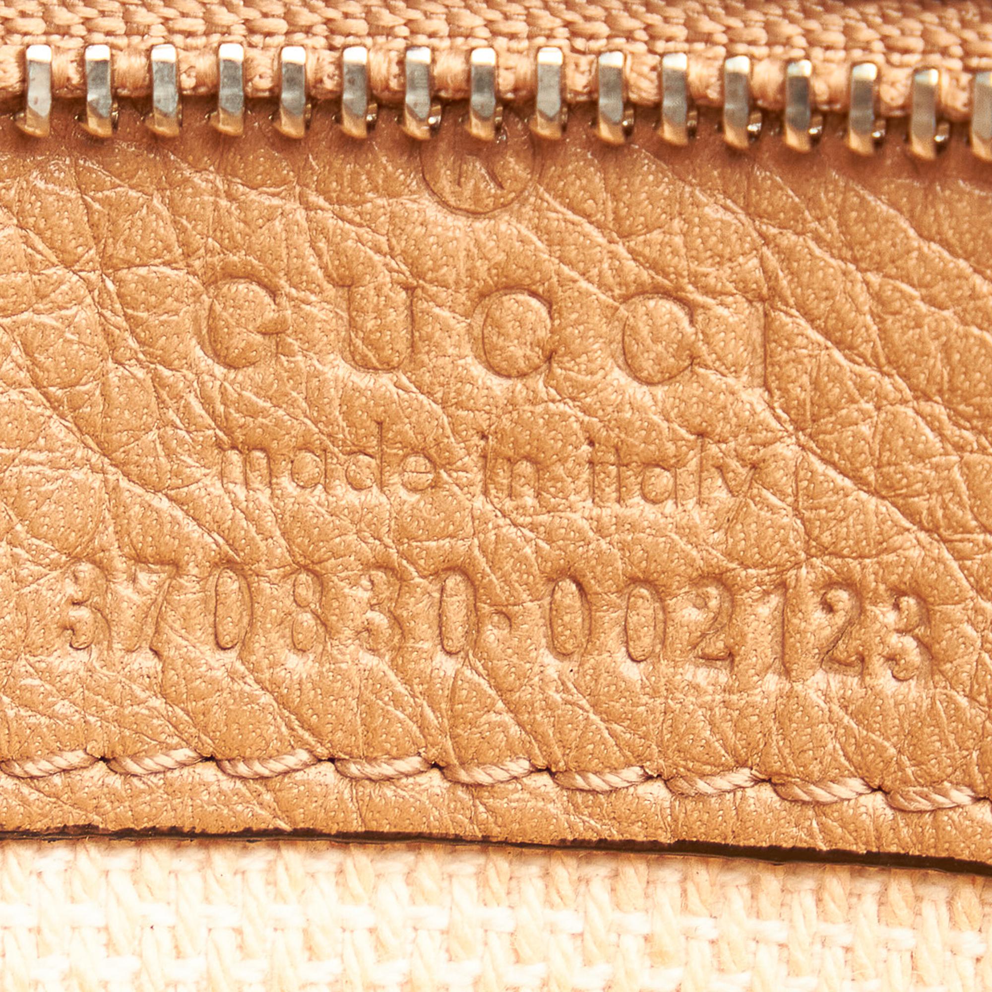 Gucci Bamboo Daily Leather Satchel (SHG-31854)