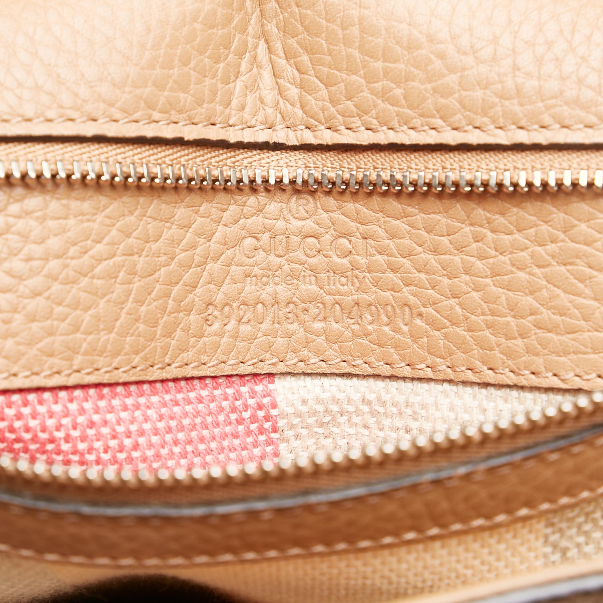 Gucci Bamboo Daily Leather Satchel (SHG-34552)