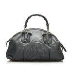 Gucci Bamboo Dialux Pop Satchel (SHG-PgirdF)