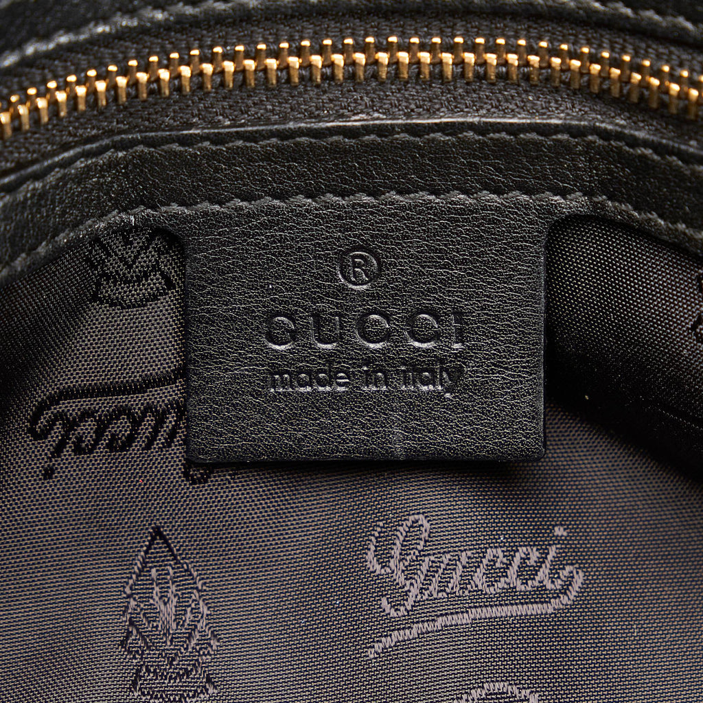 Gucci Bamboo Dialux Pop Satchel (SHG-PgirdF)