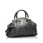 Gucci Bamboo Dialux Pop Satchel (SHG-PgirdF)