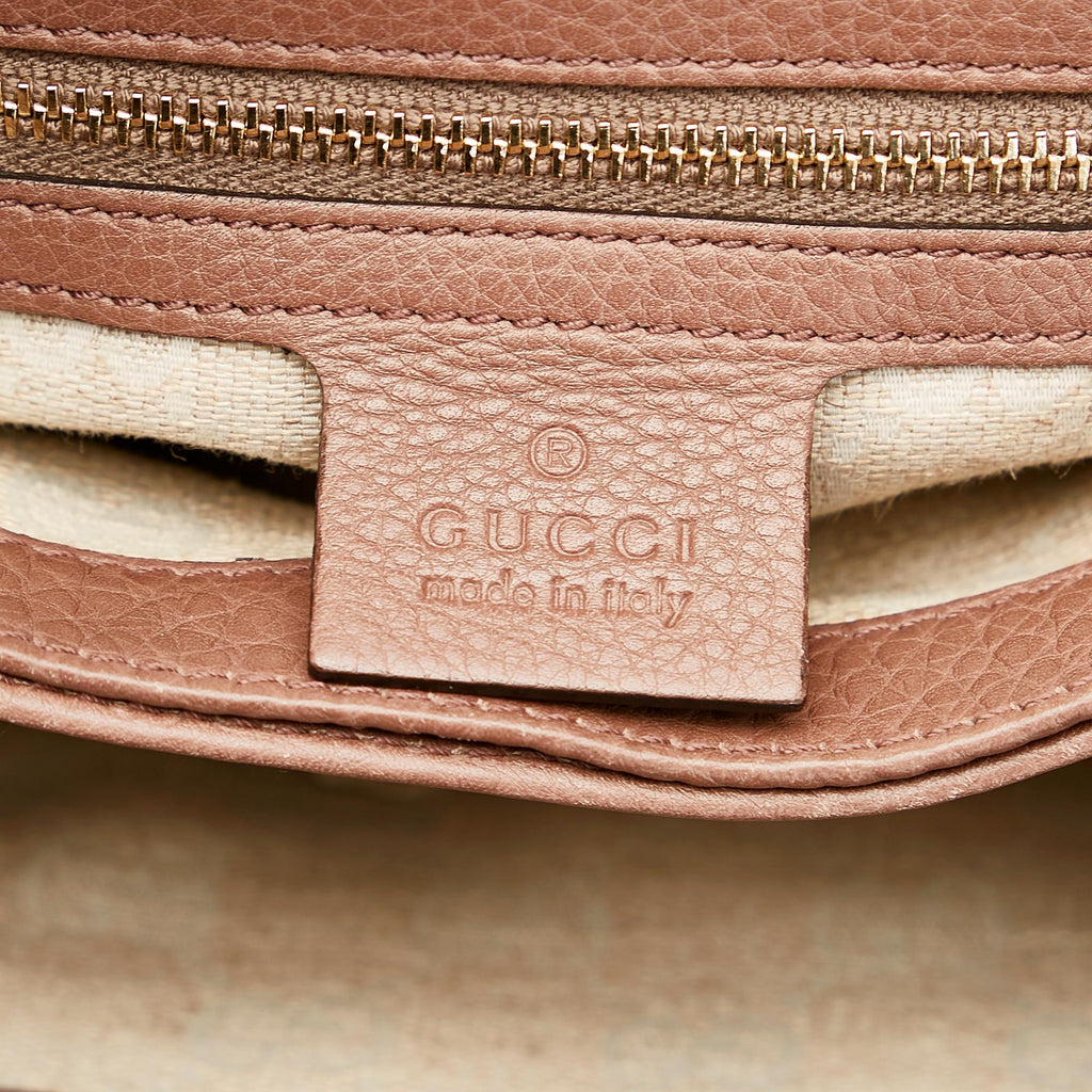 Gucci Bamboo Diana Leather Handbag (SHG-31981)