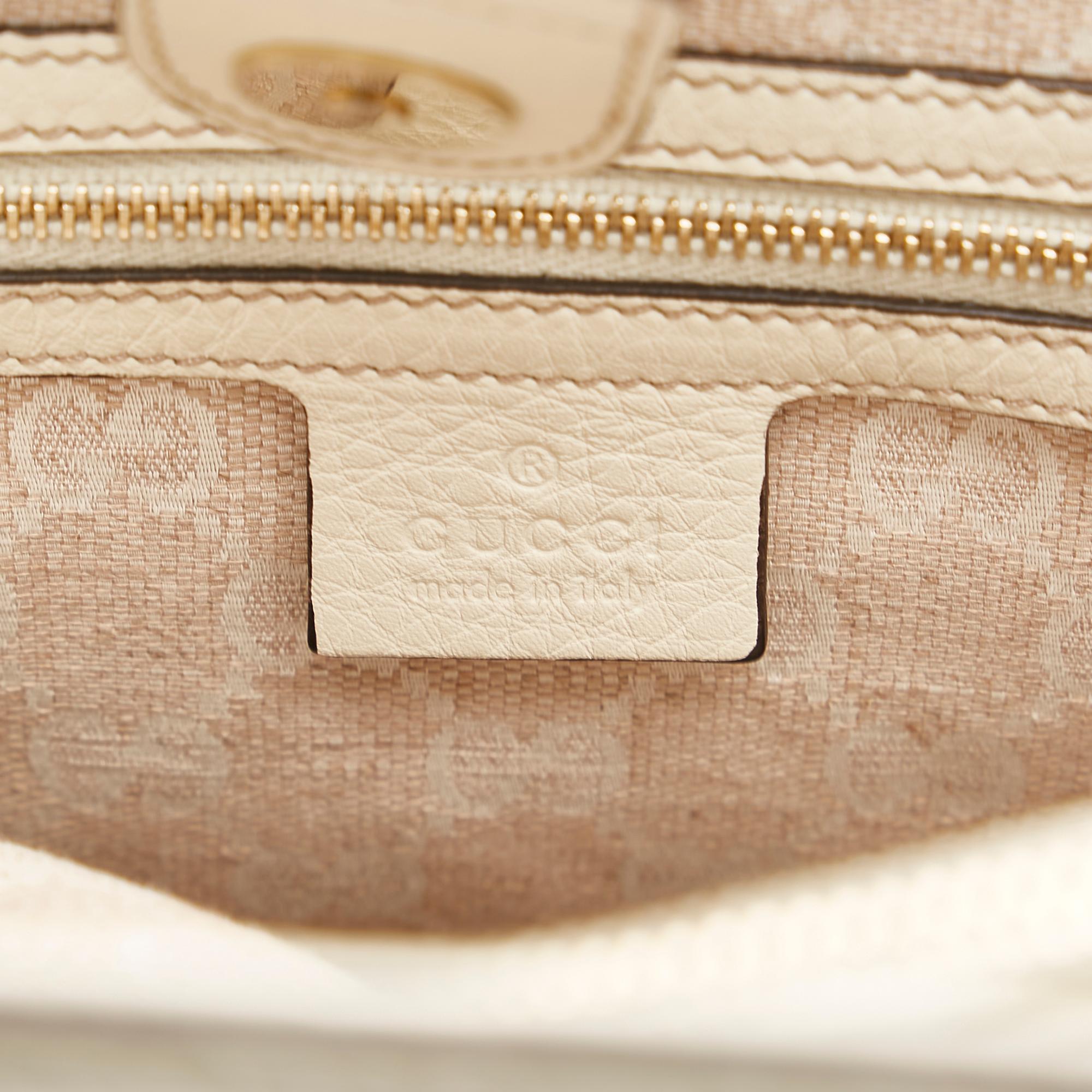 Gucci Bamboo Diana Leather Tote Bag (SHG-35437)
