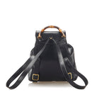 Gucci Bamboo Drawstring Leather Backpack (SHG-22300)
