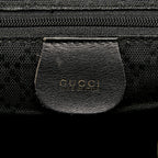 Gucci Bamboo Drawstring Leather Backpack (SHG-29212)