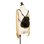 Gucci Bamboo Drawstring Leather Backpack (SHG-33985)