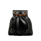 Gucci Bamboo Drawstring Leather Backpack (SHG-quqvrC)