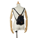 Gucci Bamboo Drawstring Leather Backpack (SHG-quqvrC)
