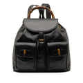 Gucci Bamboo Drawstring Leather Backpack (SHG-b7jhdk)