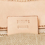 Gucci Bamboo Flora Canvas Handbag (SHG-29764)