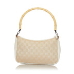 Gucci Bamboo GG Canvas Baguette (SHG-29302)