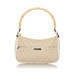 Gucci Bamboo GG Canvas Baguette (SHG-29302)
