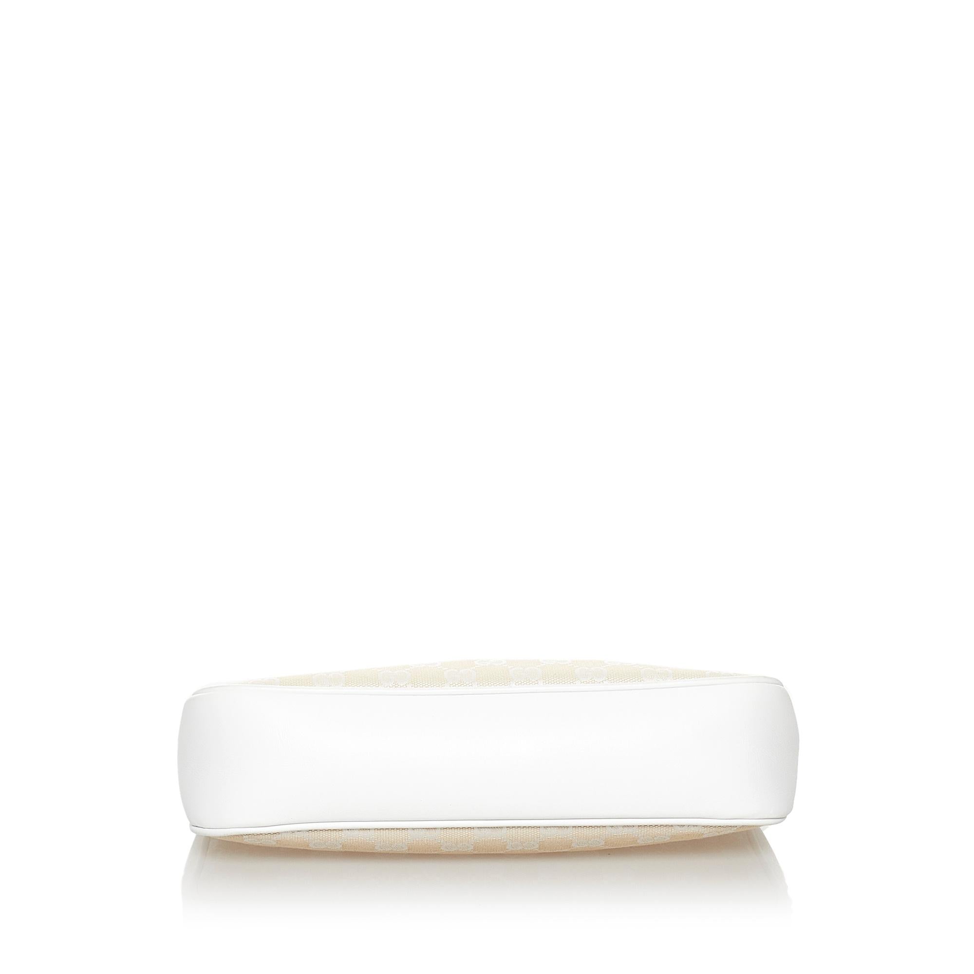 Gucci Bamboo GG Canvas Baguette (SHG-31081)