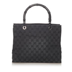 Gucci Bamboo GG Canvas Handbag (SHG-27813)