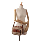 Gucci Bamboo GG Canvas Handbag (SHG-CCTUmU)