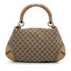 Gucci Bamboo GG Canvas Indy Hobo Bag (SHG-XsNWx4)