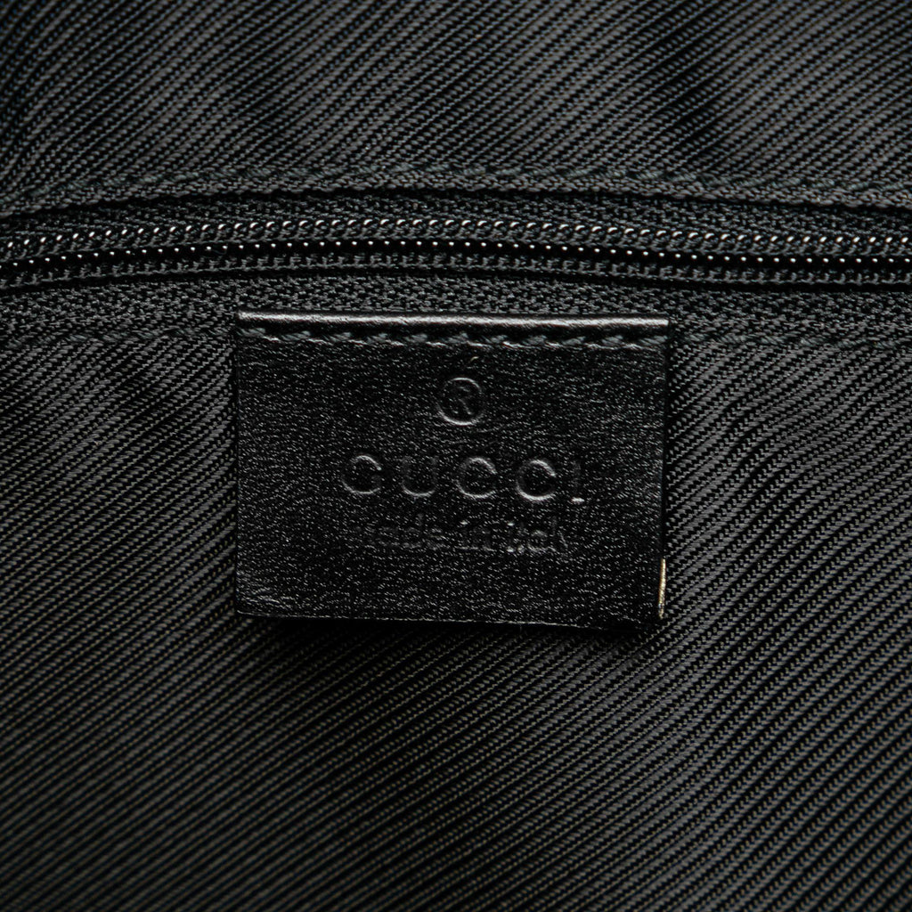 Gucci Bamboo GG Canvas Satchel (SHG-gPmmq9)