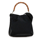 Gucci Bamboo GG Canvas Satchel (SHG-gPmmq9)
