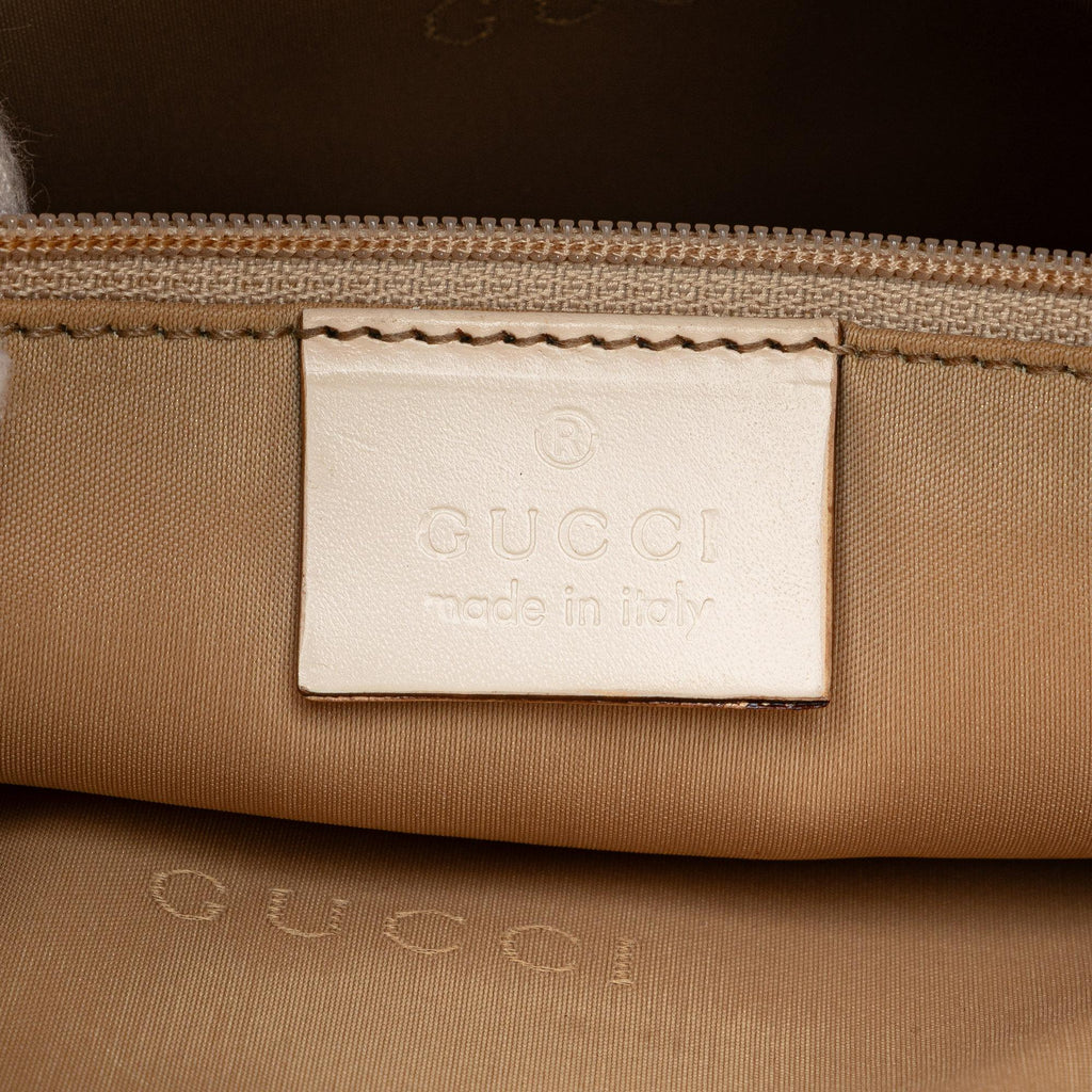 Gucci Bamboo GG Canvas Satchel (SHG-hlGu6W)