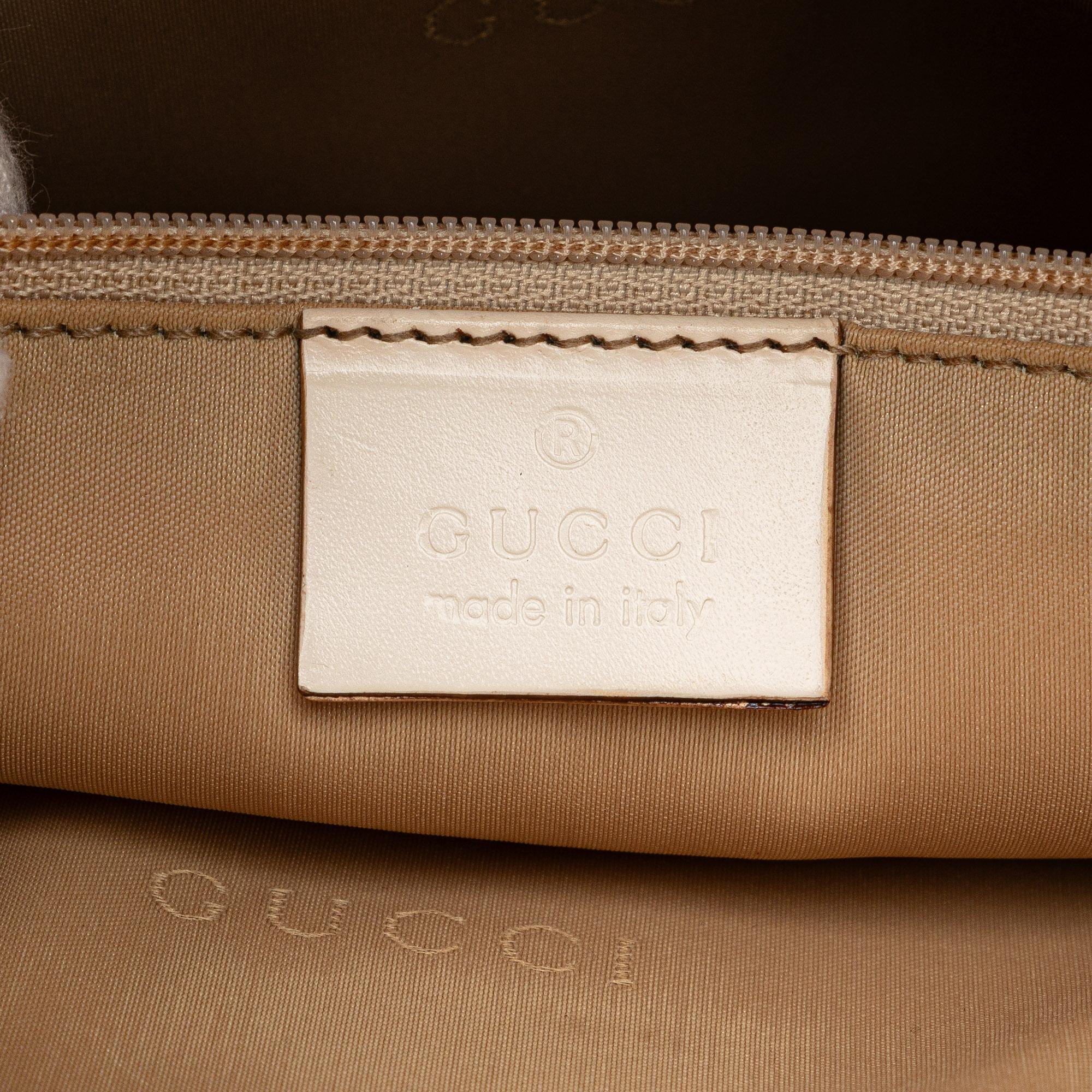 Gucci Bamboo GG Canvas Satchel (SHG-hlGu6W)