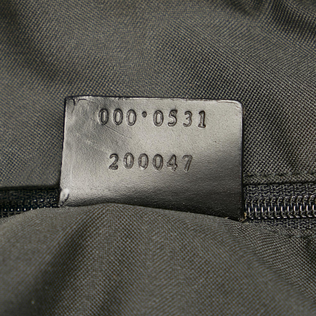 Gucci Bamboo GG Canvas Shoulder Bag (SHG-30523)