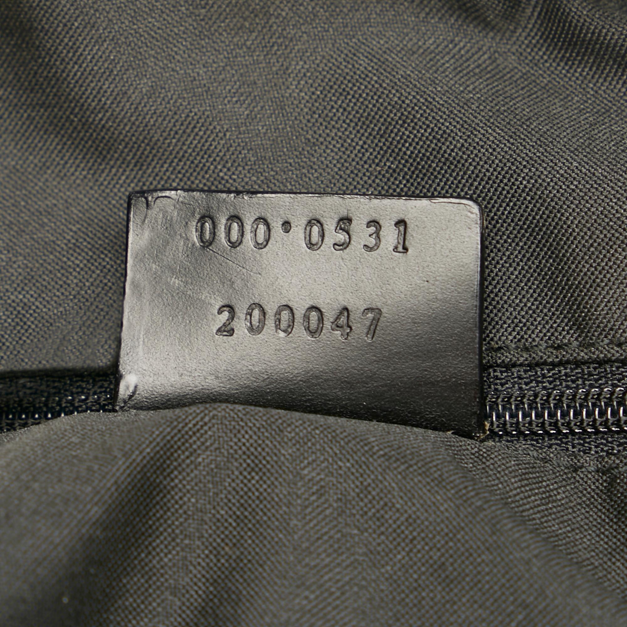 Gucci Bamboo GG Canvas Shoulder Bag (SHG-30523)