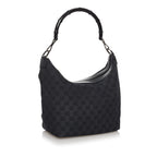 Gucci Bamboo GG Canvas Shoulder Bag (SHG-30523)