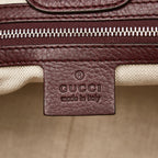 Gucci Bamboo GG Canvas Tassel Tote Bag (SHG-34793)