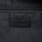 Gucci Bamboo GG Nylon Shoulder Bag (SHG-reGuen)