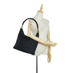 Gucci Bamboo GG Nylon Shoulder Bag (SHG-reGuen)