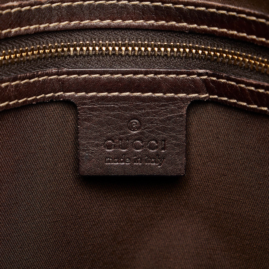 Gucci Bamboo Horsebit Tote (SHG-S7HTdu)